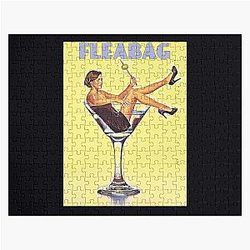 Fleabag Drink Glass TV Show Poster Jigsaw Puzzle