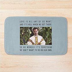 Fleabag Hot Priest Speech Bath Mat