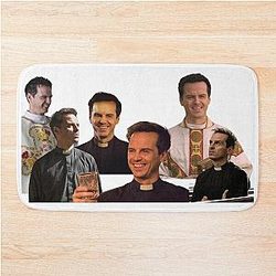 Hot Priest - Andrew Scott Fleabag Blank Bath Mat