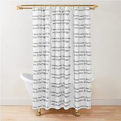 Fleabag Shower Curtain
