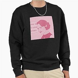 Fleabag This is a Love Story Pastel Pink Illustration Pullover Sweatshirt