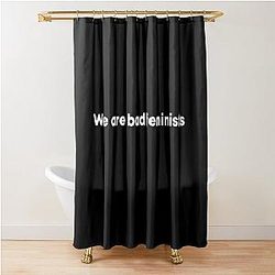Fleabag: We Are Bad Feminists Shower Curtain