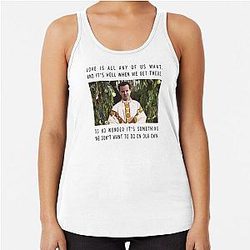 Fleabag Hot Priest Speech Racerback Tank Top