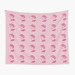 Fleabag: This is a Love Story Comic Pink Pastel Illustration Tapestry