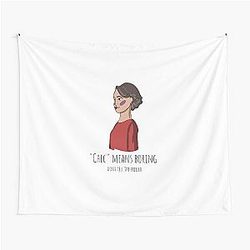 Fleabag - Phoebe Waller-Bridge Cartoon Fleabag Funny Quotes Tapestry