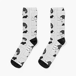 Fleabag, This is a Love Story with Comic- Illustration Socks.