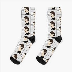 Fleabag This is a Love Story Comic Colour Illustration Socks