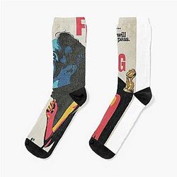 The Fleabag Movies Poster Socks