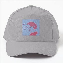 Fleabag A Love Story Comic Pink Pastel Illustration Baseball Cap