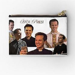 Hot Priest - Andrew Scott Fleabag Title Zipper Pouch