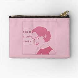 Fleabag This is a Love Story Comic Pink Pastel Wrap Pouch