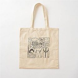 Fleabag Illustration Cotton Tote Bag