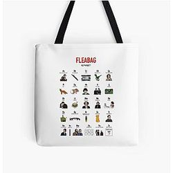 Alphabet Flea Bag A-Z All Over Print Tote