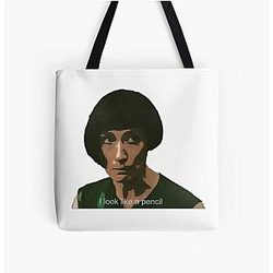 Claire from Fleabag I look like a Pencil All-Print Tote Bag