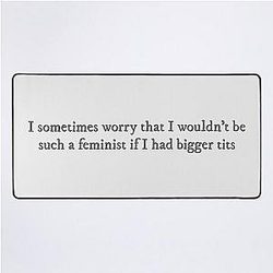 Fleabag Quote Desk Mat