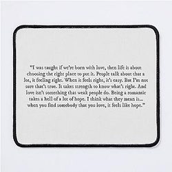 Priest quote from Fleabag Mouse Pad