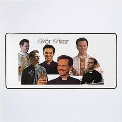 Hot Priest Andrew Scott Fleabag Title Desk Mat