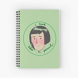 Fleabag: I Look Like a Pencil Spiral Notebook Kindle