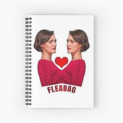 Fleabag TV Show Spiral Notebook