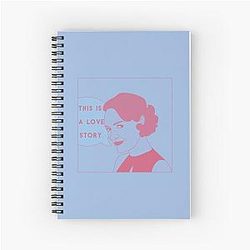 Fleabag This is a Love Story Pink Pastel Illustration Notebook