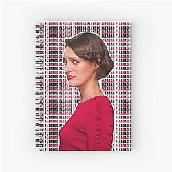 Fleabag TV Show Spiral Notebook