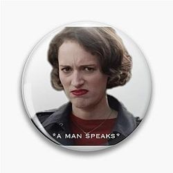 Fleabag sticker pin
