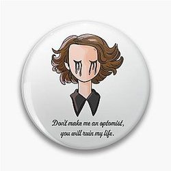 Crying Fleabag Pin