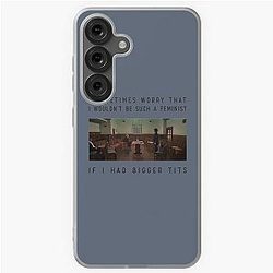 Fleabag I Worry Illustration Soft Case for Samsung Galaxy