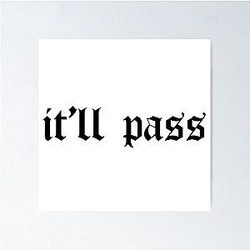 It'll Pass - Fleabag Poster