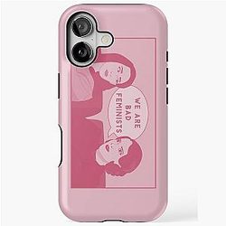 Fleabag We Are Bad Feminists Comic Pastel Illustration iPhone Case