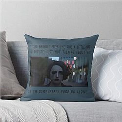 Fleabag Tears Everyone Feels Like This Illustration Throw Pillow