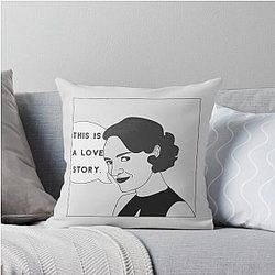 Fleabag A Love Story Comic Throw Pillow
