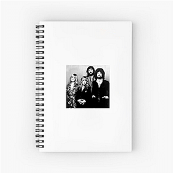Fleetwood Mac Merch For Fans Fleetwood Mac Notebook