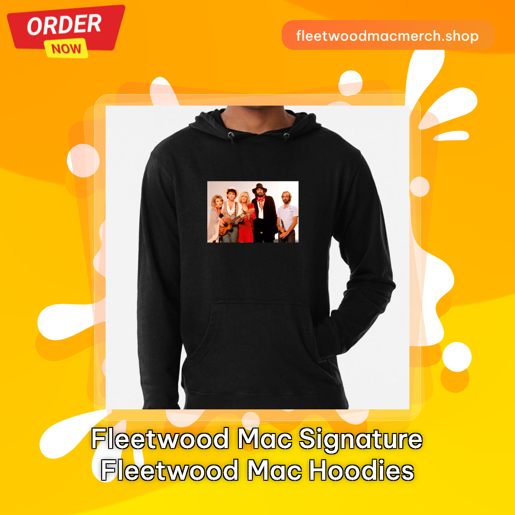 Fleetwood Mac Signature Fleetwood Mac Hoodies