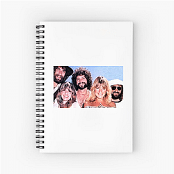 Fleetwood Mac Merch Fleetwood Mac Notebook