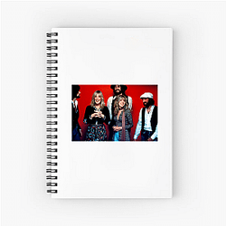 Fleetwood Mac Merchandise For Fans Fleetwood Mac Notebook