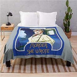 Murder She Wrote Fletcher Throw Blanket