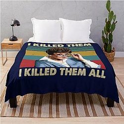 Vintage Jessica Fletcher Murder She Wrote Throw Blanket