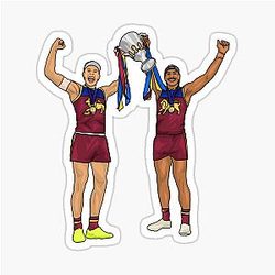 Jaspa Fletcher & Bruce Reville Sticker