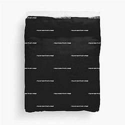 Fletcher Merch Comfy Girls I Told My Mom its a Duvet Cover