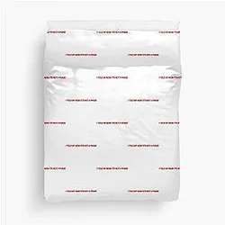 Fletcher Merch Comfy Girls Told Mom Its Not a Phase Duvet Cover