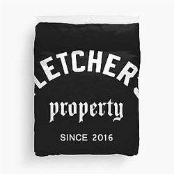 Fletcher's Property Since 2016 Duvet Cover