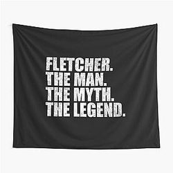 Fletcher The Man Myth Legend Tapestry