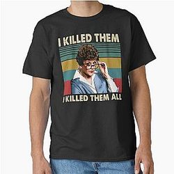 Vintage Jessica Fletcher I Killed Them Murder She Wrote Classic T-Shirt