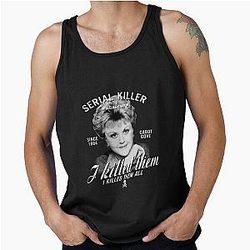 Vintage Jessica Fletcher I Killed Them All Classic Tank Top