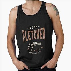 Team Fletcher Lifetime Member Personalized Tank Top
