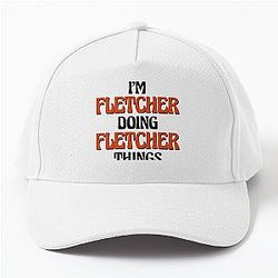 I'm Fletcher Doing Things Baseball Cap