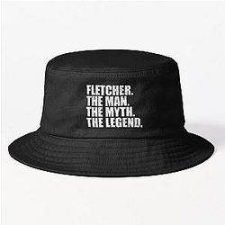 Fletcher The Man and the Legend Bucket Hat