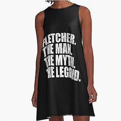 Fletcher The Man A-Line Dress