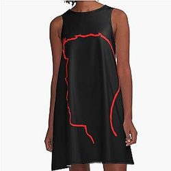 Depeche Mode Andy Fletcher profile A-Line Dress